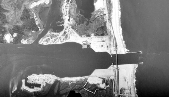 The bridge over the Indian River Inlet as it was in 1968.